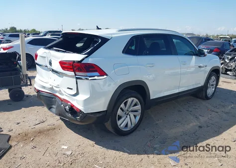 2021 Volkswagen Atlas Cross Sport 3.6L V6 Se W/Technology из США, поврежденный, VIN 1V2JE2CA9MC240446